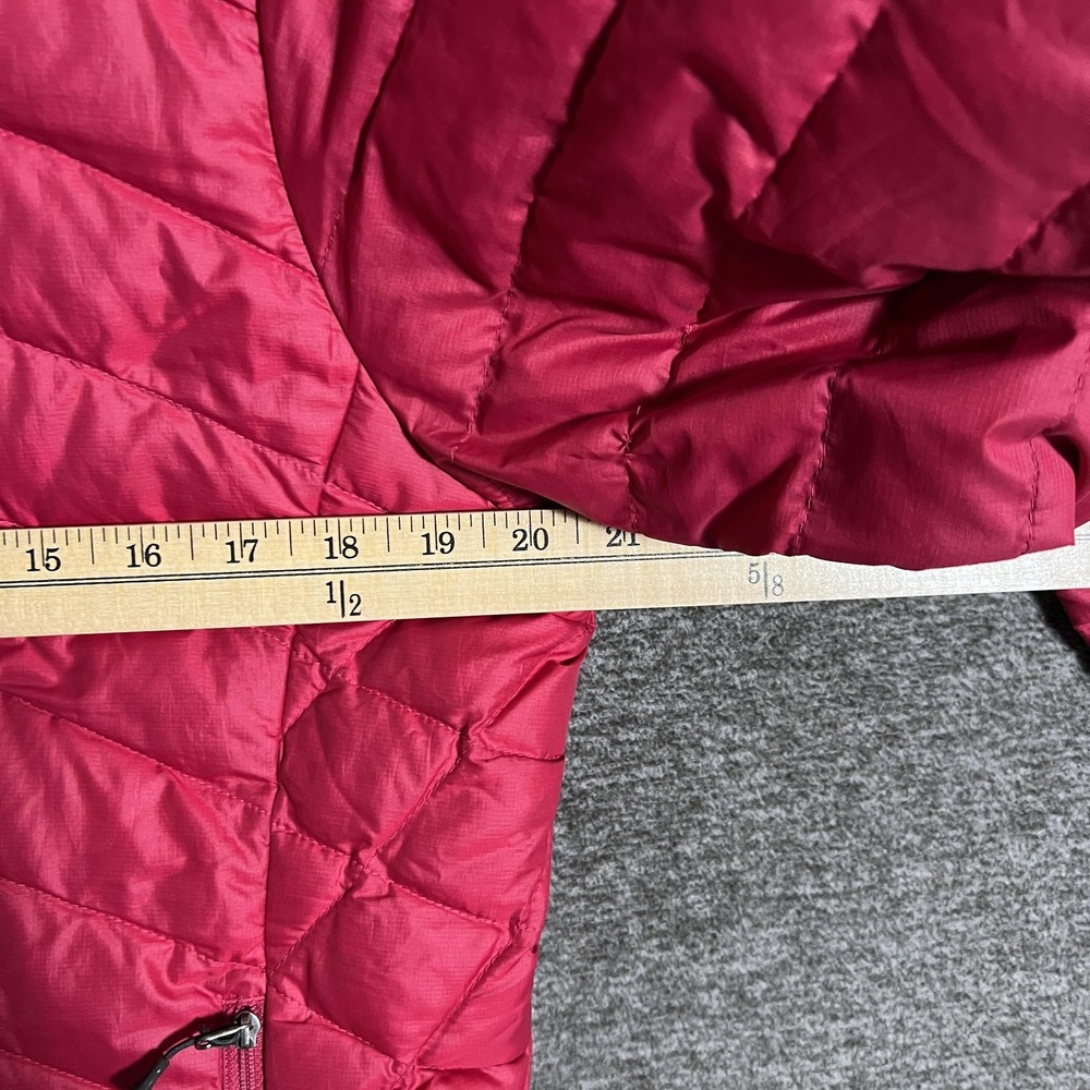 Patagonia Down Sweater Puffer Jacket Womens Medium Pink Quilted Full Zip Warm - Picture 6 of 9